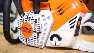 Обзор цепной бензопилы STIHL MS 500i | маг. "Добрий Господар"