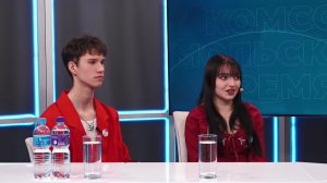 Гости студии Ярослав Коршунов и Елизавета Якушева о новом спектакле "Парфюмер"