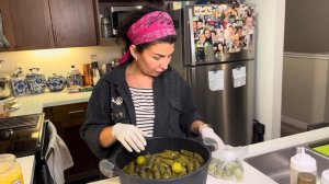 РЕЦЕПТ АЗЕРБАЙДЖАНСКОЙ ДОЛМЫ/AZERBAIJANI DOLMA/ДОЛМА С ВИНОГРАДНЫМИ ЛИСТЬЯМИ/DADLI YARPAQ DOLMASI