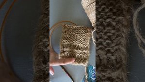 МК Мочалка спицами ДЖУТ / MK Sponge with needles JUT
