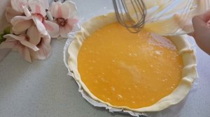 Манговый ТАРТ с Манго и манговым желе