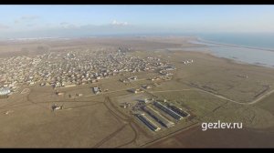 Продажа участков и домов под ИЖС в с. Молочное, Крым, 10 км от Евпатории с высоты птичьего полета