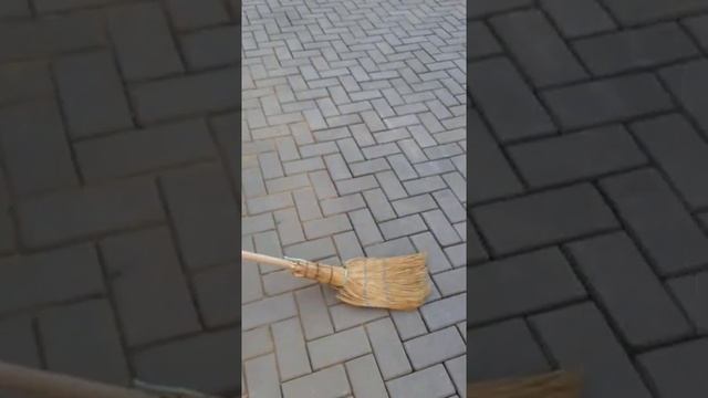 Брусчатка, как выложить одному