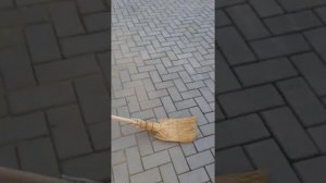 Брусчатка, как выложить одному