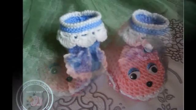 Очаровательные пинетки для детей смотреть онлайн