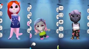 Моя говорящая Анджела Две сестрички и ее Малышка # 6 Вечеринка у бассейна Анжела Мила Соня Мультик