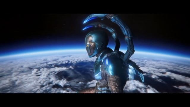 Подросток Хайме Рейес получает инопланетный костюм, который даёт ему суперсилы - Синий Жук (2023) смотреть онлайн