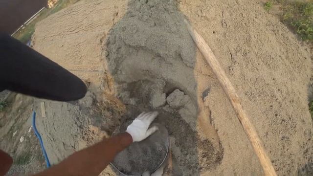 Горький опыт. Заливаю тротуарную плитку.  Часть 1