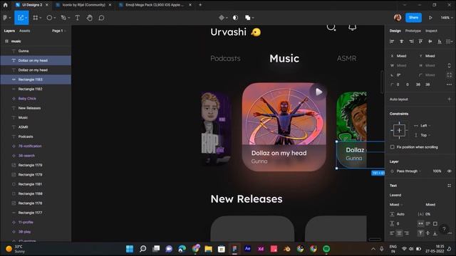 Music App UI Design in Figma | Step by Step Tutorial