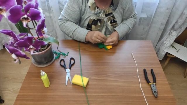 Мастер-класс «Игрушка-одуванчик из ниток» Волкова Клара Петровна.