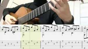 Rosaleda-Anonimo(Tutorial) Free tab and sheet music -Таби і ноти для гітари