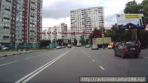 Экзаменационный маршрут ГИБДД Строгино