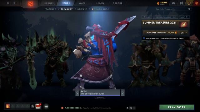 Dota 2 Dota Plus Summer 2021 Treasure Sets смотреть онлайн