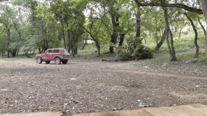 НИВА НЕ ХУЖЕ ТРАКТОРА,ТЯНЕМ ДЕРЕВО