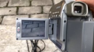 Handycam Sony Mini DV dcr hc40e jadul lawas berfungsi normal
