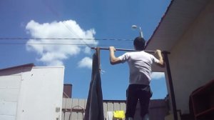 69 подтягиваний в 15 лет!  69 pull-ups in 15 years!