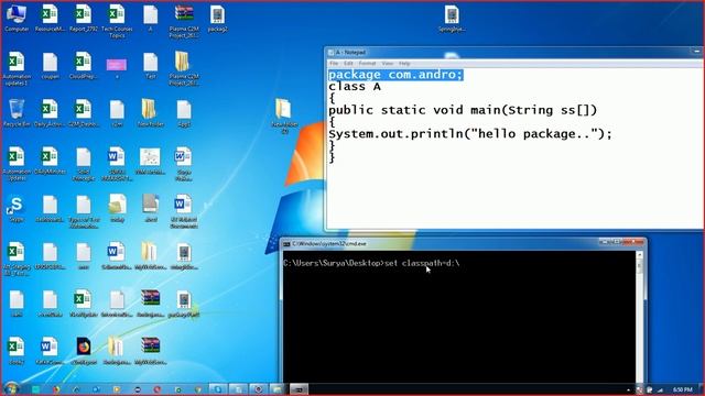 Package In Java | Type of Package Class | User & Pre Define Package |  Core Java In Hindi - 112