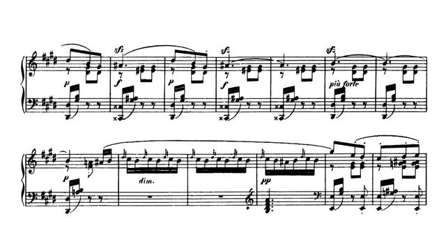 F. Mendelssohn - Songs without Word Op. 67 no. 6 in E major смотреть онлайн