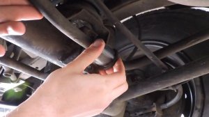 Втулка заднего стабилизатора SsangYong Kyron. Замена втулки заднего стабилизатора на кайроне.