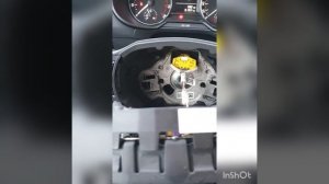 как снять руль шкода октавия А7