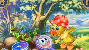 Детская песенка "Пять утят ищут клад"