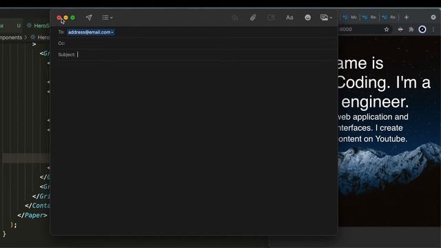 Portfolio - Material UI and Gatsby.js - Part 1: Hero Section смотреть онлайн