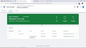 How to publish tags in Google Tag Manager and how to revert changes | Lesson 6