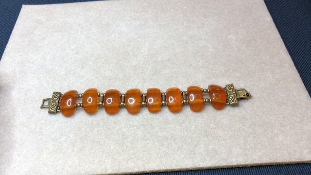 Жгут, браслет, цепочка из ЯНТАРЯ. Переделка украшений для Ирины из Люберец. Часть 2. смотреть онлайн