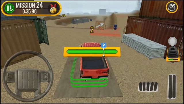 Dodge Ram Construction Site Pickup Truck Driving Game - Android iOS Gameplay смотреть онлайн