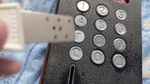 Запись ключа на Домофон Метаком МК99.2 ОК