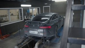 Mercedes AMG GT43 with SUPERSPRINT Downpipe / Stage 2 By BR-Performance