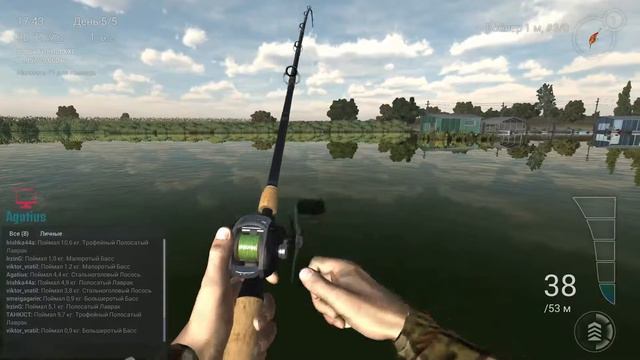 Fishing Planet прохождение | Полосатый Лаврак на воблер | Калифорния, Дельта Сан-Хоакин