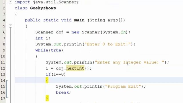 47. While loop Example in Java Programming (Hindi)