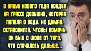 Увидев на трассе девушку, попавшую в беду, не смог проехать мимо, но в беде оказался сам...