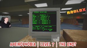 Roblox УЖАСЫ ➤ Apeirophobia HORROR ➤ Level 7 ➤ The End? ➤ Прохождение Роблокс - Апейрофобия Хоррор