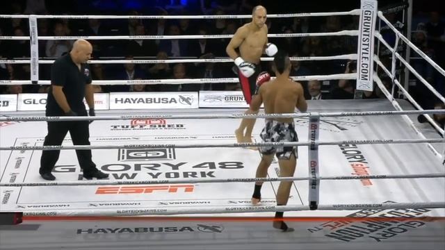 GLORY 48: Kevin VanNostrand vs. Anvar Boynazarov Interim Featherweight Title - FULL FIGHT