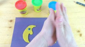 Как слепить звездное небо из Play doh
