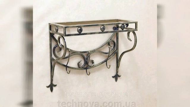 Кованые вешалки в прихожую