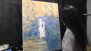 Современный импрессионизм, живопись маслом, художник Фания Сахарова