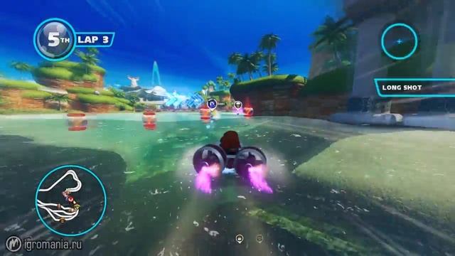 ▶ Sonic & SEGA All-Stars Racing — Transformed - Начало игры смотреть онлайн