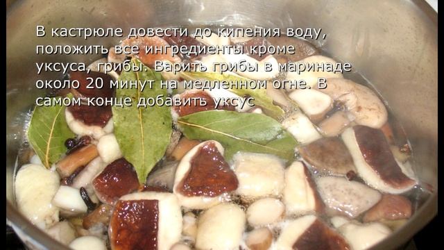 Маринованные грибы смотреть онлайн