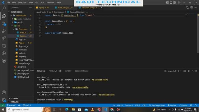 Lecture No 3 React Hook useContest() useState() useEffect() How its work and used. #reactjs #hooks смотреть онлайн