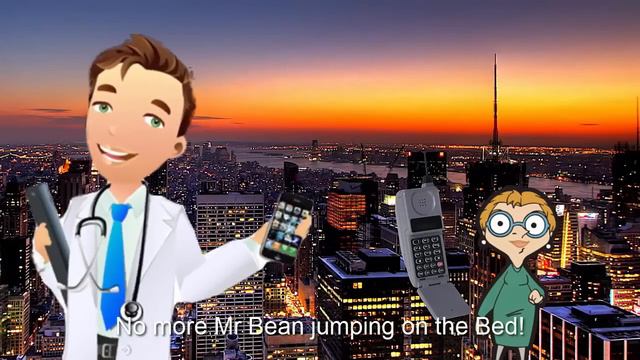 Five Little Mr Bean Jumping on The Bed Nursery Rhyme смотреть онлайн