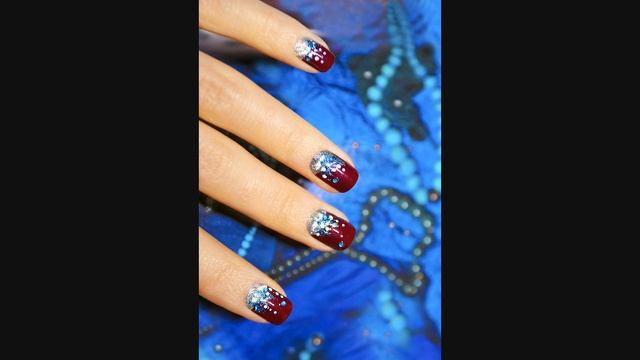 Дизайн маникюра с блестками в домашних условиях смотреть онлайн