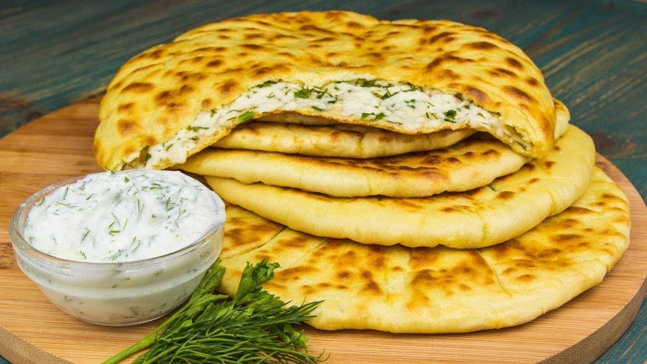 Лепешки с сыром