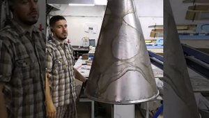 Вытяжка для тандыра телескопическая , островная.