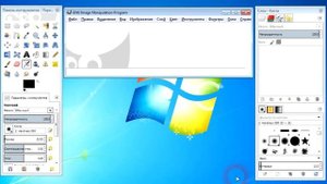 Как установить кисти в Gimp