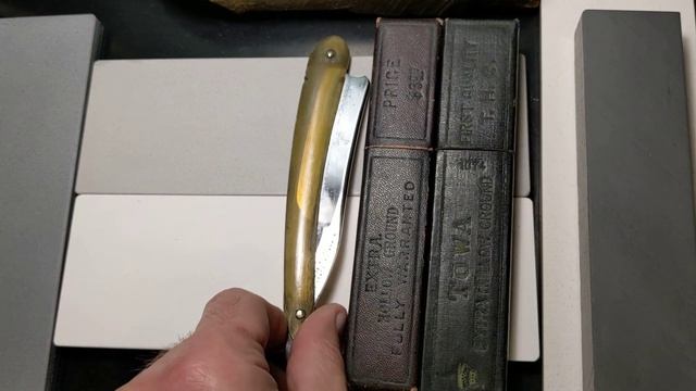 Группа бритв после реставрации и заточки для Евгения. Часть 2. смотреть онлайн