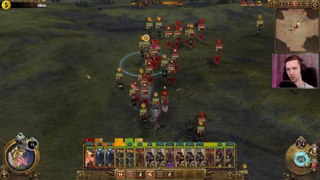 Обучающий стрим за Хаос с [VM] Crabling | Мультиплеер | Сетевые битвы Total War: Warhammer 2 смотреть онлайн