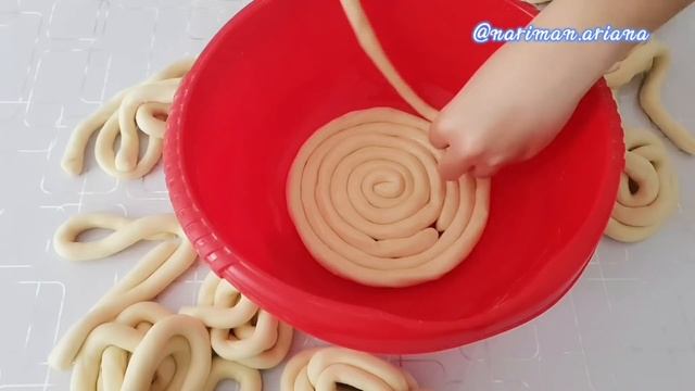 Лагман қамырын дайындау. Тесто для Лагмана.
